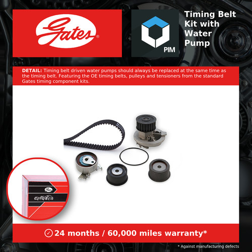 Timing belt water pump - water,