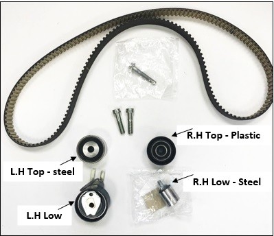 Timing belt kit - kit, vauxhall