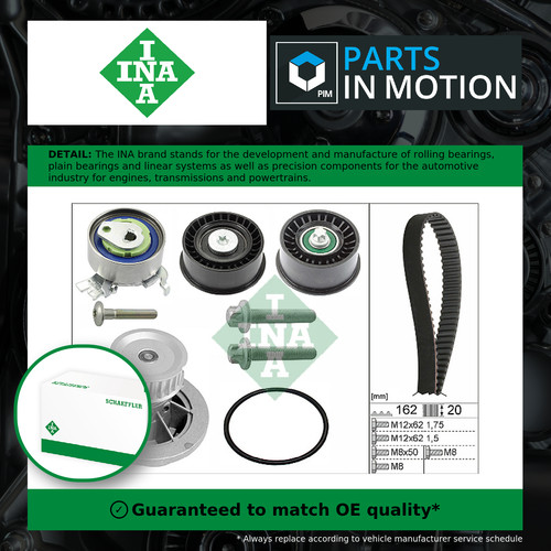 Timing belt water pump kit - timing,