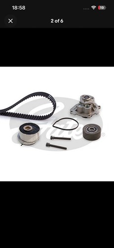 Gates timing belt water - water, pump